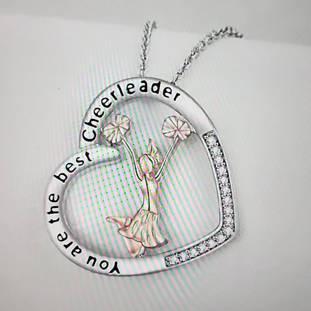 You are the best cheerleader necklace